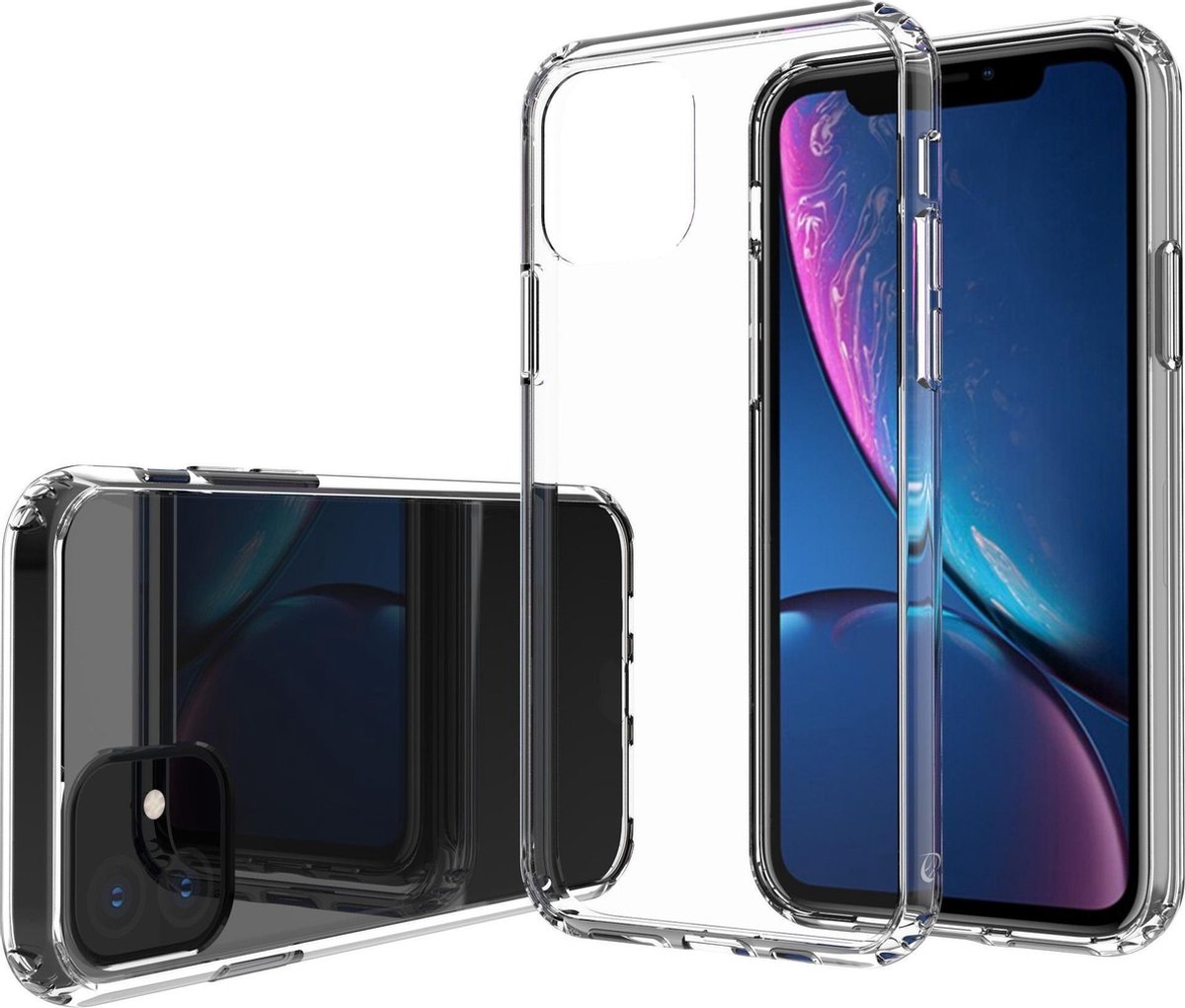 Wiwu - iPhone 12 / 12 Pro hoesje - Crystal Case - TPU Back Cover - Transparant