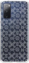 Casetastic Samsung Galaxy S20 FE 4G/5G Hoesje - Softcover Hoesje met Design - Flowerbomb Print