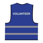 Volunteer hesje blauw