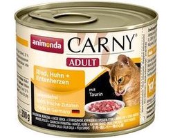 Animonda Carny Adult - Rund met Kip en Eend - 200 g