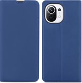 iMoshion Slim Folio Book Case Xiaomi Mi 11 hoesje - Donkerblauw