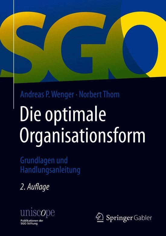 uniscope. Publikationen der SGO Stiftung - Die optimale Orga ... - cover