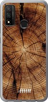 Huawei P Smart (2020) Hoesje Transparant TPU Case - Tree Rings #ffffff