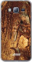6F hoesje - geschikt voor Samsung Galaxy J3 (2016) -  Transparant TPU Case - Lets go Gold #ffffff