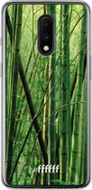 OnePlus 7 Hoesje Transparant TPU Case - Bamboo #ffffff