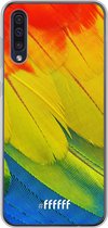 Samsung Galaxy A50 Hoesje Transparant TPU Case - Macaw Hues #ffffff