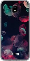 Samsung Galaxy J5 (2017) Hoesje Transparant TPU Case - Jellyfish Bloom #ffffff