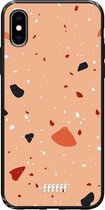 iPhone X Hoesje TPU Case - Terrazzo N°5 #ffffff