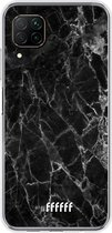 Huawei P40 Lite Hoesje Transparant TPU Case - Shattered Marble #ffffff
