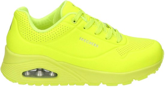 Skechers Uno Night Shades sneakers geel - Maat 37 | bol.com