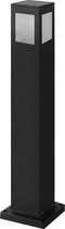 LED Tuinverlichting - Buitenlamp - Kavy 5 - Staand - Aluminium Mat Zwart - E27 - Vierkant - BSE