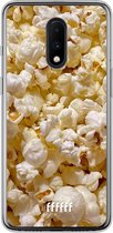 OnePlus 7 Hoesje Transparant TPU Case - Popcorn #ffffff