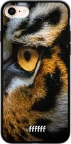 iPhone 7 Hoesje TPU Case - Tiger #ffffff