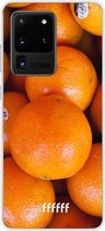 Samsung Galaxy S20 Ultra Hoesje Transparant TPU Case - Sinaasappel #ffffff