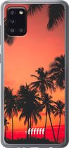 Samsung Galaxy A31 Hoesje Transparant TPU Case - Coconut Nightfall #ffffff