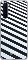 OnePlus Nord Hoesje Transparant TPU Case - Mono Tiles #ffffff