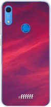 Huawei Y6 (2019) Hoesje Transparant TPU Case - Red Skyline #ffffff