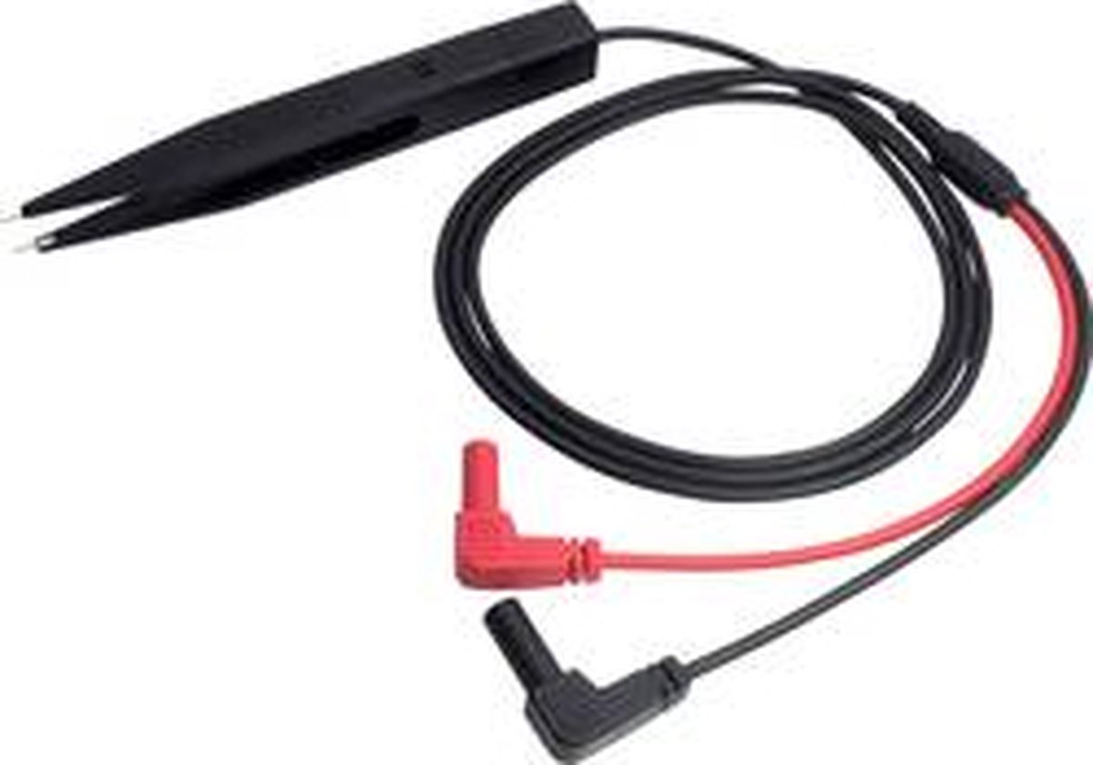 VOLTCRAFT MSL-503 Meetsnoer 4mm-stekker 1.14 m Zwart, Rood 1 stuk(s)