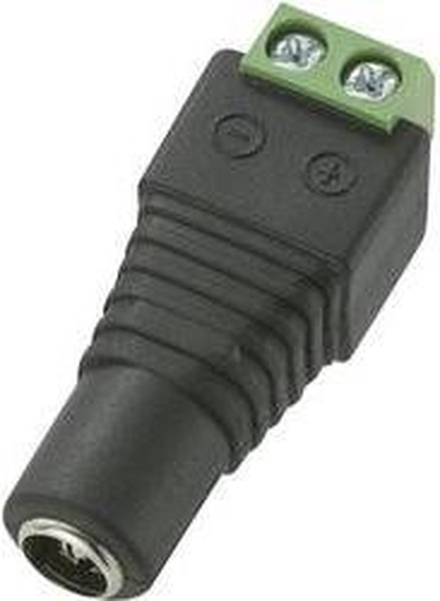 TRU COMPONENTS DC12-F Laagspannings-connector Bus, recht 5.5 mm 5.5 mm 2.1 mm 1 stuk(s)