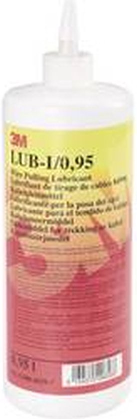3M Wire Pulling Lubricant Gel, LUB-I, 0.2 Liter - Reduces Friction For  Easier Cable Pulling 3m Wire Pulling Lubricant Lub-i 0.2l Sds