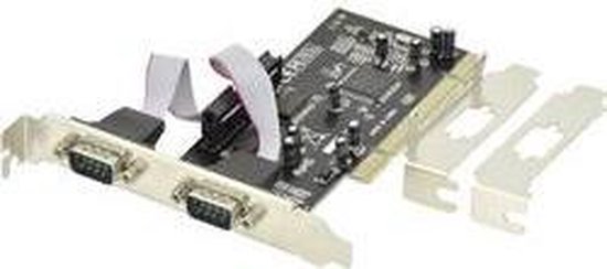 Digitus 2 poorten Seriële interfacekaart Serieel (9-pol.) PCI - Digitus