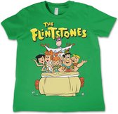 The Flintstones Kinder Tshirt -XS- The Flintstones Groen