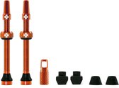 Muc-Off Tubeless Valve Kit Universeel 60mm Orange