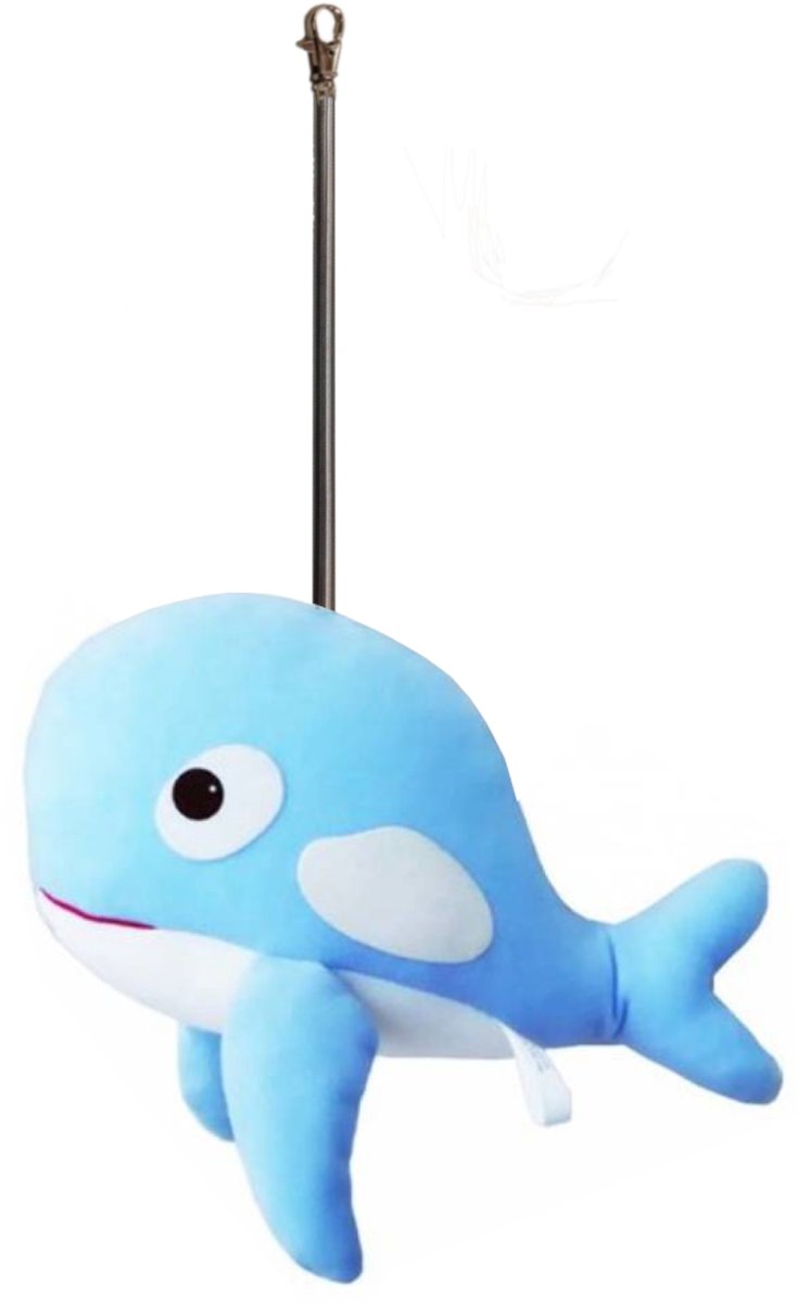 Wiebeldier aan veer - Walvis
