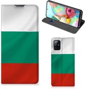 Portemonnee hoesje Geschikt voor Samsung Galaxy A71 Bookcase Bulgaarse Vlag