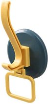 6 STUKS Kledinghaken achter de deur Hangerhaken Wandgemonteerde hangerhaken (blauw geel)