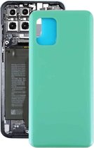 Glasmateriaal Batterij Achterklep voor Geschikt voor Xiaomi Mi 10 Lite 5G (groen)
