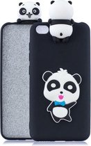 Voor Xiaomi Redmi GO 3D Cartoon Pattern Shockproof TPU beschermhoes (Blue Bow Panda)