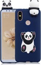 Voor Xiaomi Redmi S2 3D Cartoon patroon schokbestendig TPU beschermhoes (Panda)