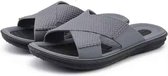 Casual mode strand sandalen pantoffels voor heren (kleur: grijs maat: 40)