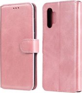 Voor Samsung Galaxy A32 5G Klassieke Kalfsstructuur PU + TPU Horizontale Flip Leren Case met Houder & Kaartsleuven & Portemonnee (Rose Goud)