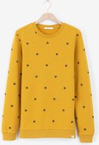 Sissy-Boy - Gele sweater met all over borduursels