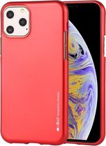 GOOSPERY i-JELLY TPU schokbestendig en krasvast hoesje voor iPhone 11 Pro Max (rood)