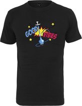 Mister Tee - Good Vibes Heren T-shirt - XS - Zwart