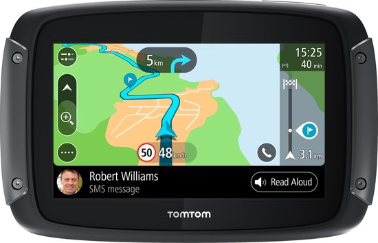 TomTom Rider 500 – motornavigatie – Europa met anti-diefstal en hoes