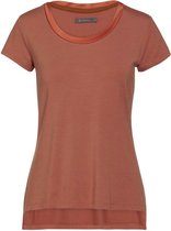 ESSENZA Luyza Uni Top Korte Mouw Ginger - M