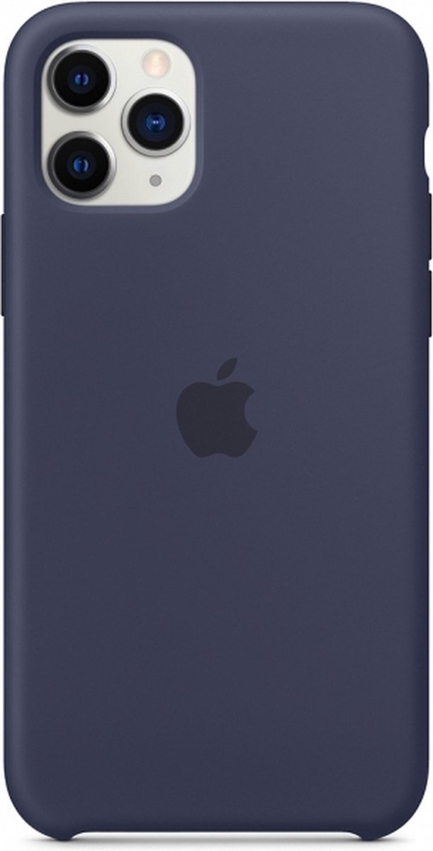Apple - Siliconen Hoesje - iPhone 11 Pro - Middernachtblauw