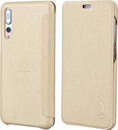 Lenuo Ledream-serie Litchi Texture Horizontal Flip PU lederen tas voor Huawei P20 Pro, met kaartsleuf (goud)