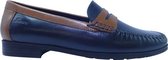 Sioux Instapper Mocassin 63993 Blauw Bruin