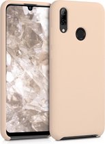 kwmobile telefoonhoesje voor Huawei P Smart (2019) - Hoesje met siliconen coating - Smartphone case in parelmoer