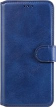 Huawei Y6p Hoesje - Mobigear - Wallet Serie - Kunstlederen Bookcase - Blauw - Hoesje Geschikt Voor Huawei Y6p
