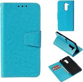 Huawei Mate 9 Lite Hoesje Wallet Case Turquoise