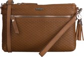 Loulou Essentiels Dames Schoudertassen 01pouch Scales - Cognac