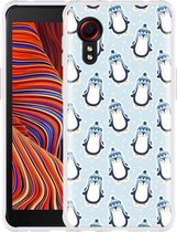 Hoesje Geschikt voor Samsung Galaxy Xcover 5 - Pinguins