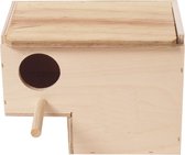De Boon - Nestkast - Broedblok - Voor Gould Amadine - 19x10x10 cm