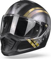 Scorpion Exo-HX1 Ohno Matt Black Gold Jet Helmet XL